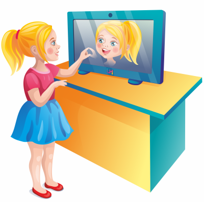 Интерактивное умное зеркало для логопеда 